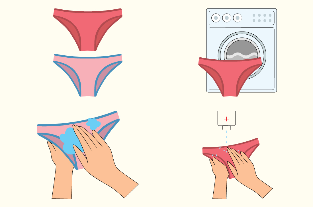 How to wash Panties?