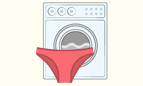  How to machine wash your underwear?