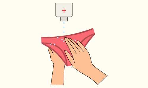 how to machine wash panties?