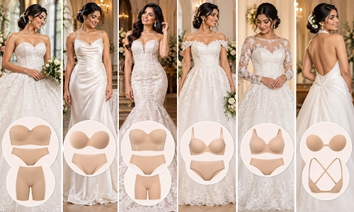 Wedding Gown Lingerie: Strapless, Skin-Toned and Church-Ready