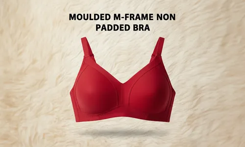Moulded M Frame Non Padded Bra