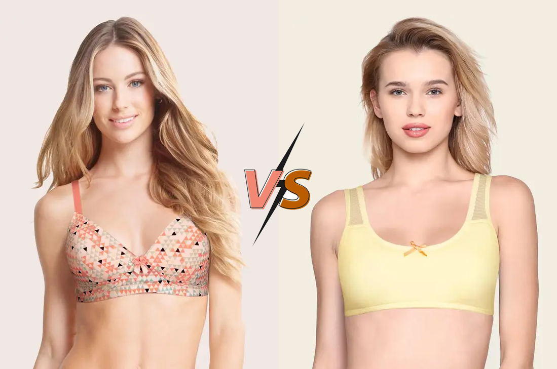 Difference between a beginner’s bra and a regular bra