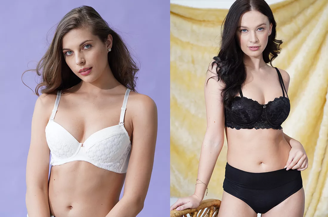 Black and white lingerie Collections
