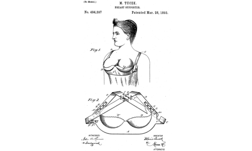 Who invented the bra?