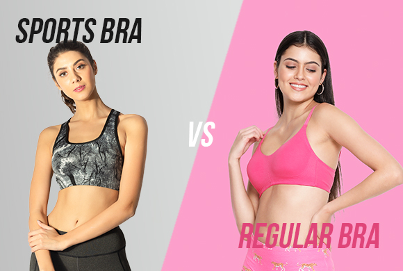 Is the size of your sports bra the same as your regular bra size?