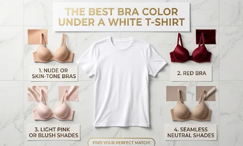 The Best Colour Bra to Wear Under a White T-Shirt