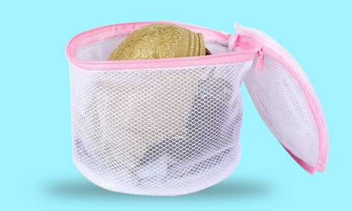 Folding Laundry Bra Storage Bags Underwear Protective Mesh Zipper