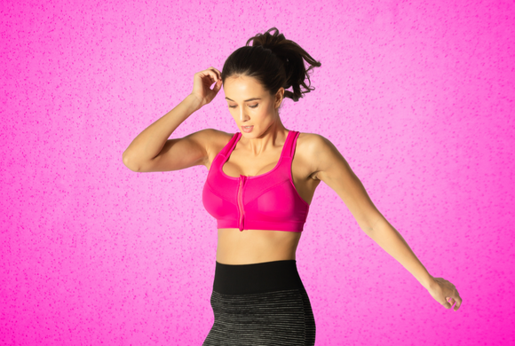 Stack Your Closet with Front Zipper Sports Bras