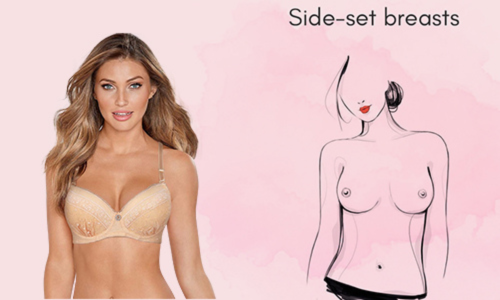 Shop Side Set Bras for Wide Set Breasts - Best Bras for Wide Set Boobs of  All Sizes