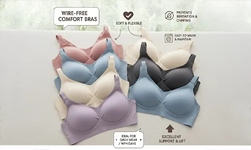 Wire-Free Comfort Bras for Monsoon