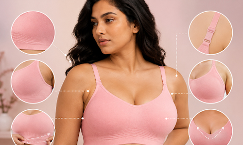 Non-Padded Seamless Bra for Fuller Bust
