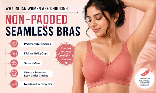 Why Indian Women Are Choosing Non-Padded Seamless Bras