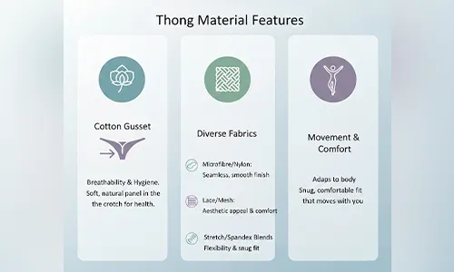 Material Features of a Thong