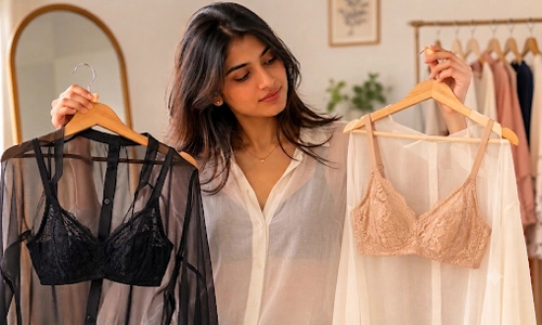 Match the Bra to the Fabric's Opacity, Not Just the Outfit's Colour