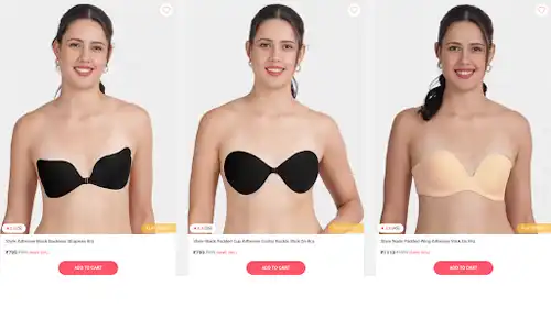 Stick-on Bra vs. Boob Tape