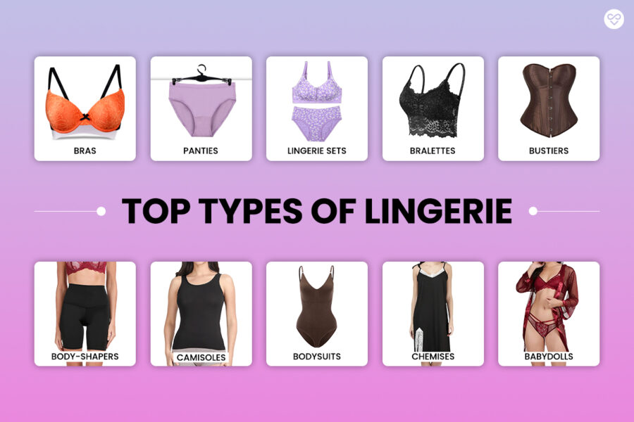 Top 21 Types of Lingerie