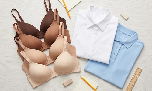 Nude or Skin-Tone Bras