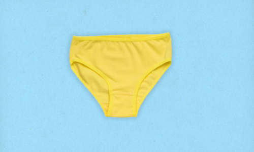 Yellow underwear