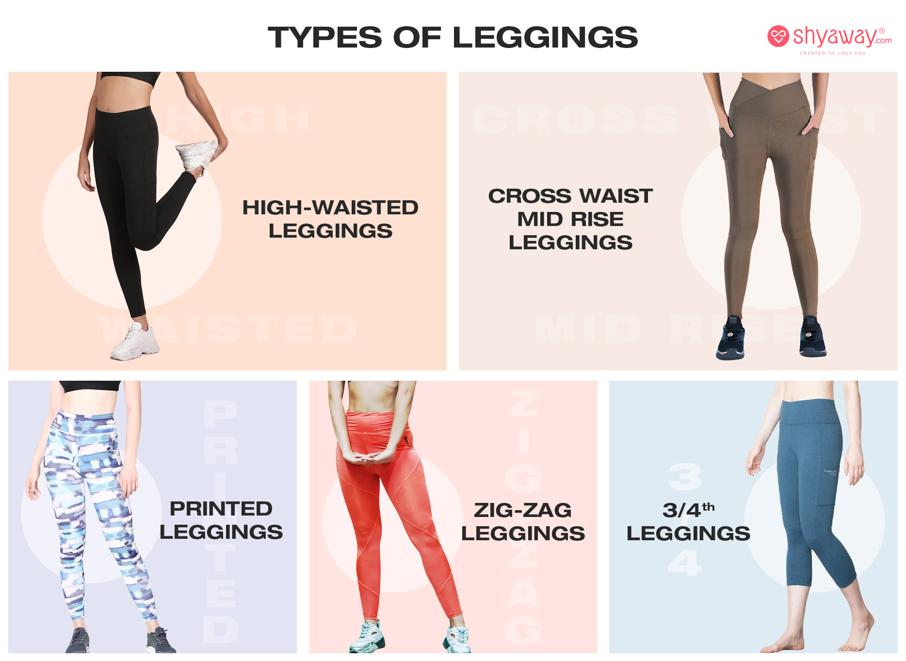 Types of leggings 