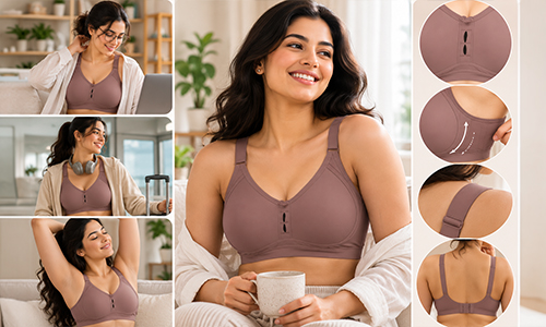 Full Coverage Wire-Free Bra