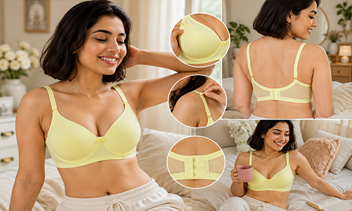 Wire-Free Lightly Padded Bra