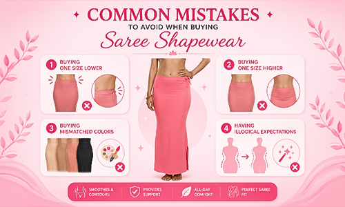 Common Mistakes to Avoid When Buying Saree shapewear