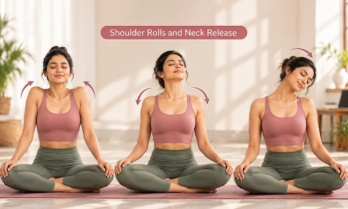 Shoulder Rolls and Neck Release