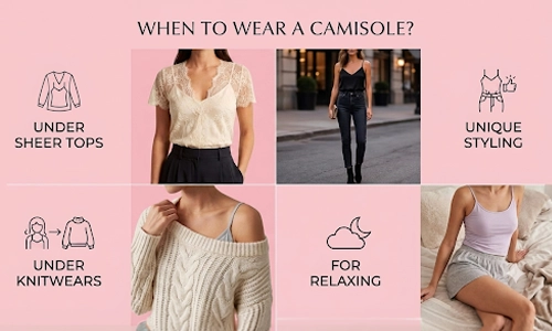 When to Wear a Camisole? 