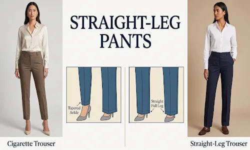 Straight-Leg Pants