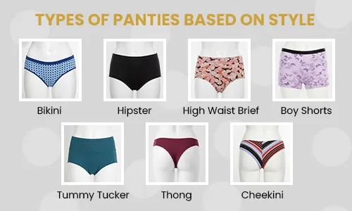 Types of Panties Based on Style
