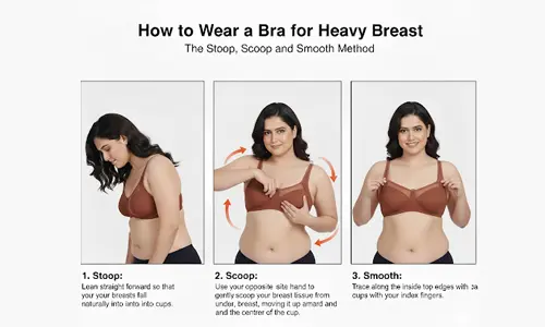 How to wear a bra for heavy breast