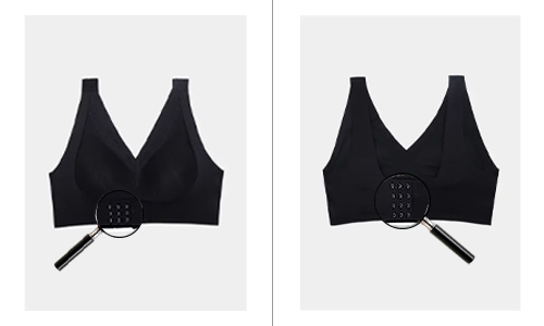 Front and Back opening bra.