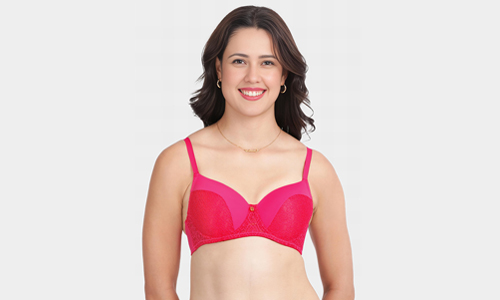 Seamed Bra