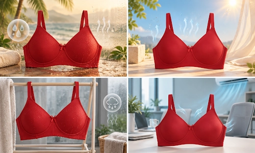 How Cotton Spandex Bras Perform Across Indian Climates 