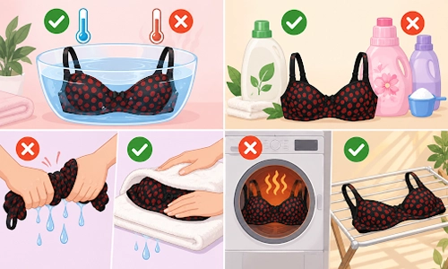 How Should You Care for a Cotton Spandex Bra