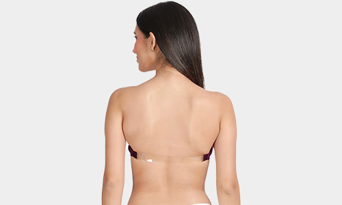 transparent back