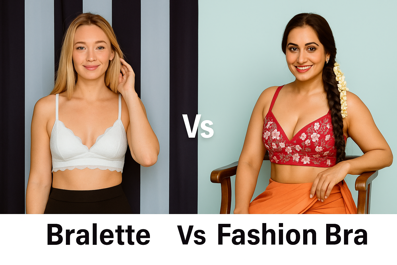 bralette vs fashion bra