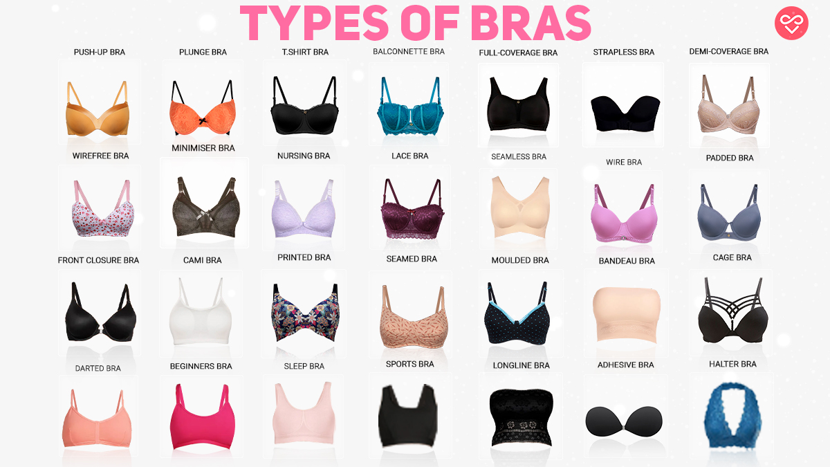 types of bras