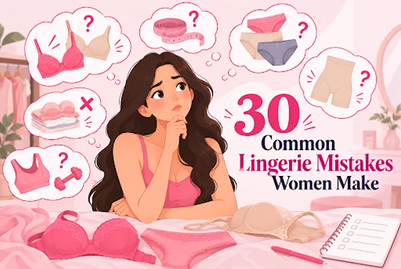 30 Common Lingerie Mistakes Women Make