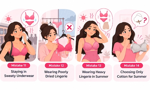 Lingerie Mistakes Based on Indian Weather 