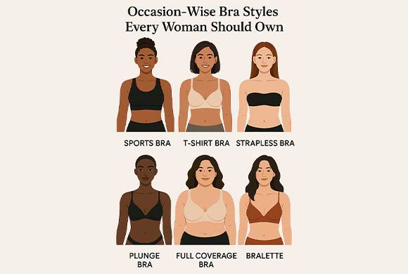 Occasion-Wise Bra Styles Every Woman Should Own