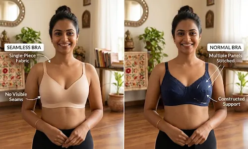 Seamless Bra Vs Normal Bra