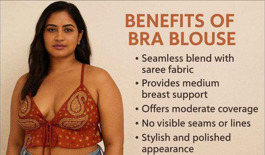 benefit of bra blouse