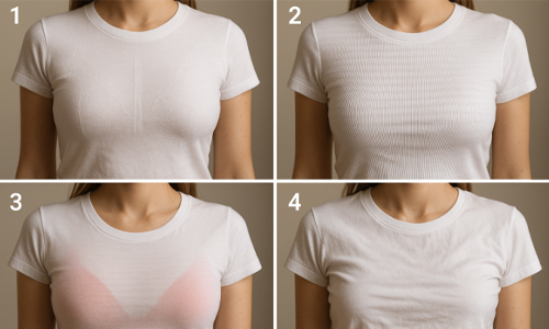 Reason for visible bra lines