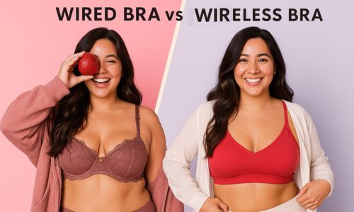 Underwire Bra and Wire Free Bra Differences