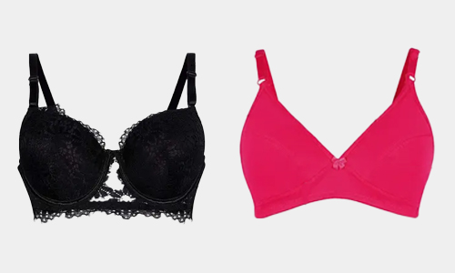 Difference Between Wired and Non-wired Bras