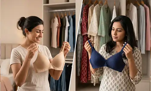 choosing between T-shirt bra and regular bra