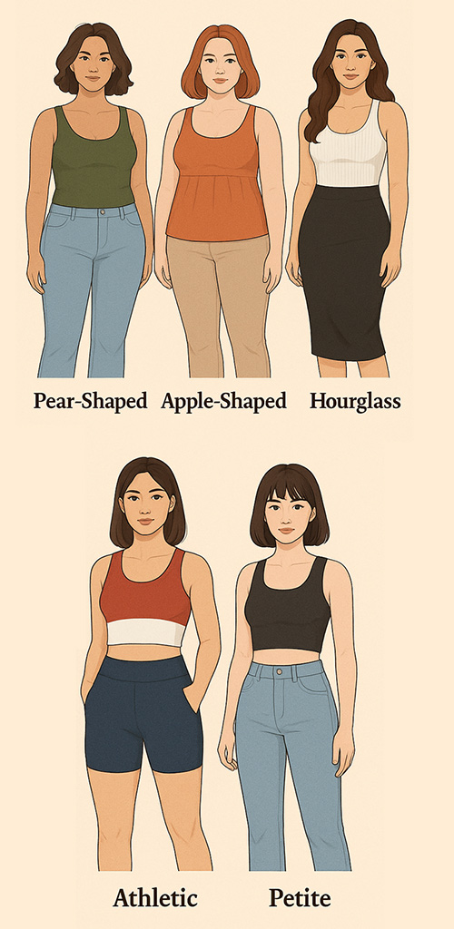  Tank tops for Different Bod