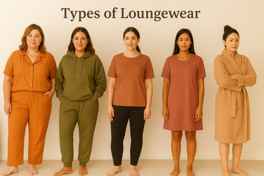 Types of Loungewear Showcase