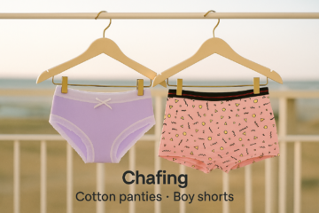 chafing - cotton panties